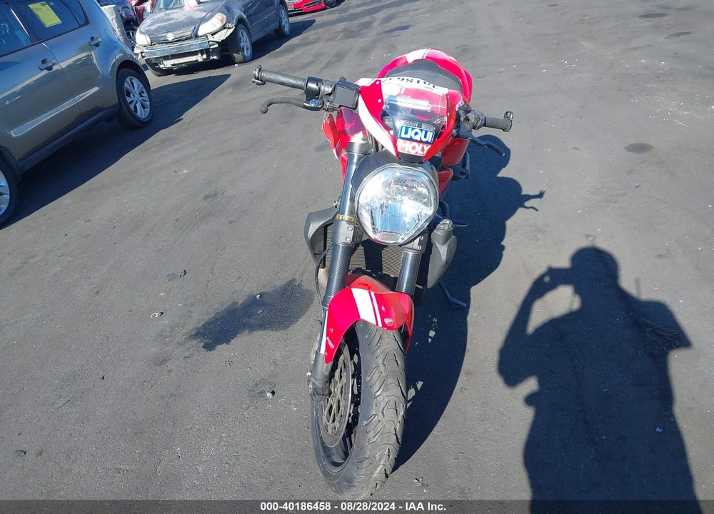 2015 DUCATI MONSTER 821 VIN: ZDM1RBTS2FB015832