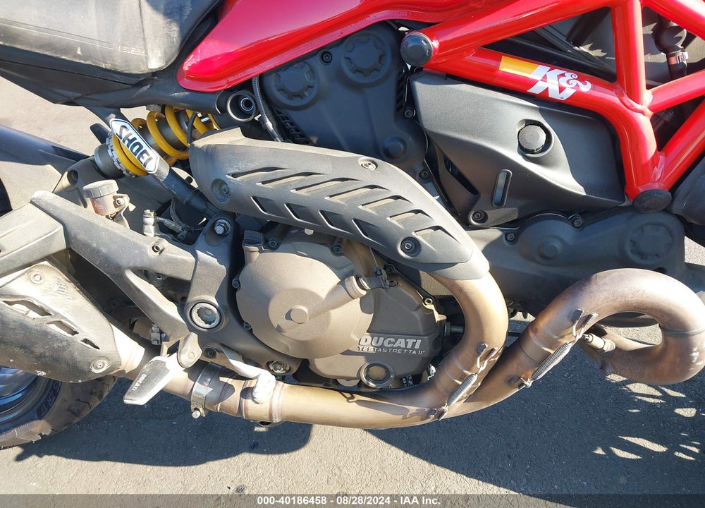 2015 DUCATI MONSTER 821 VIN: ZDM1RBTS2FB015832