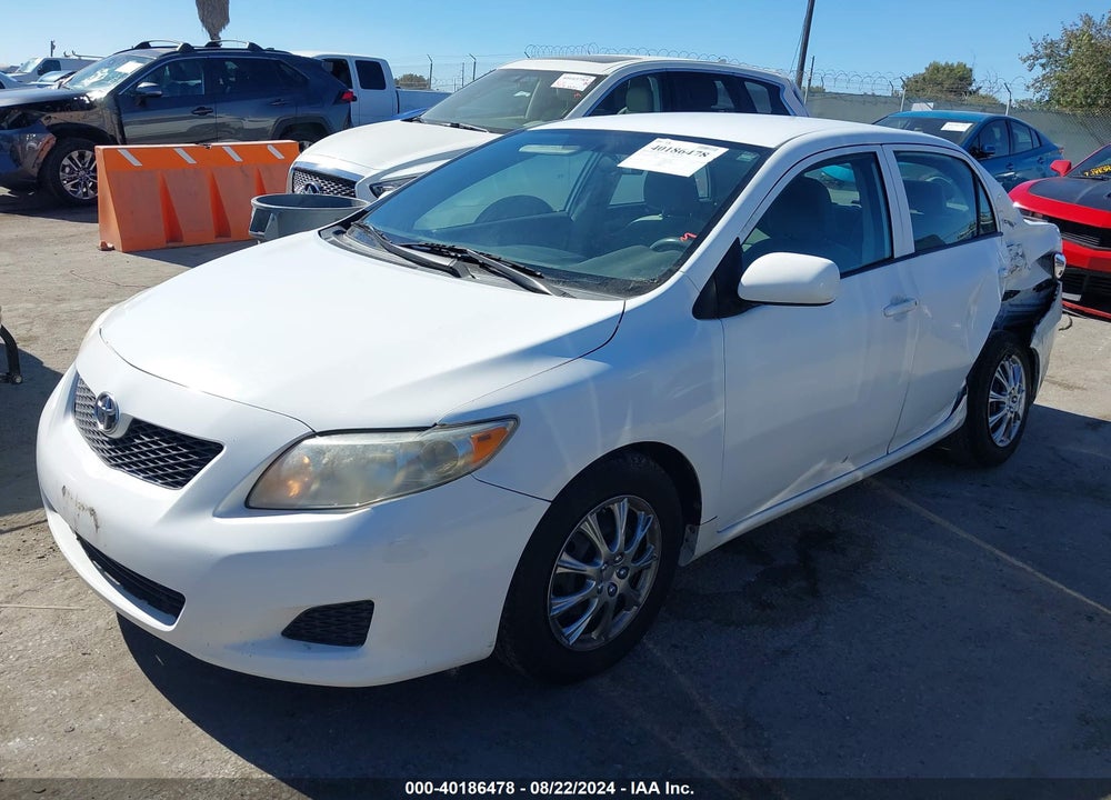 2010 TOYOTA COROLLA LE VIN: 1NXBU4EEXAZ256824