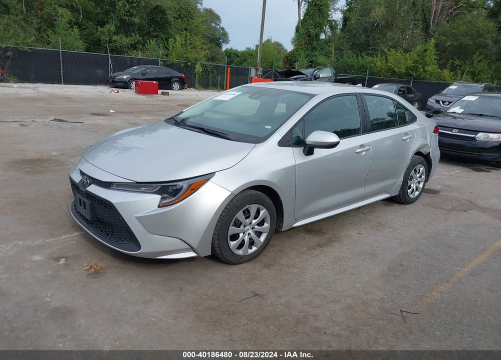 2022 TOYOTA COROLLA LE VIN: 5YFEPMAE2NP317679