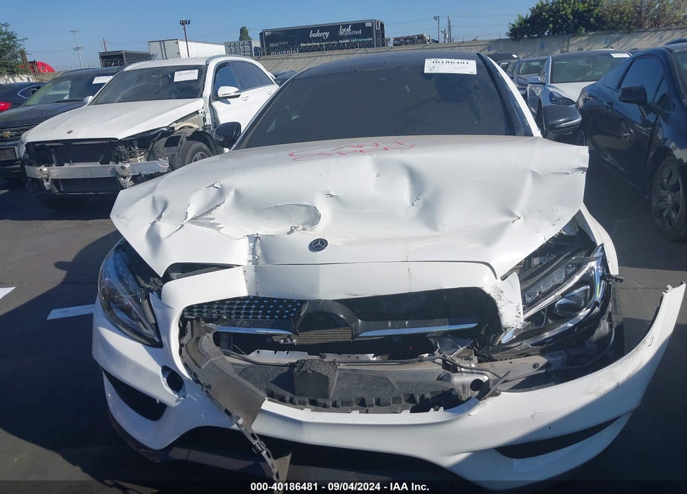 2018 MERCEDES-BENZ AMG C 43 4MATIC VIN: WDDWJ6EB4JF649907