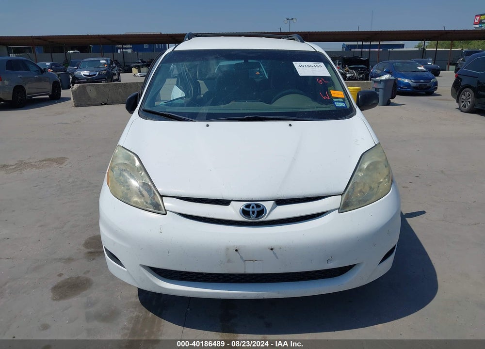2009 TOYOTA SIENNA CE VIN: 5TDZK23C29S257514
