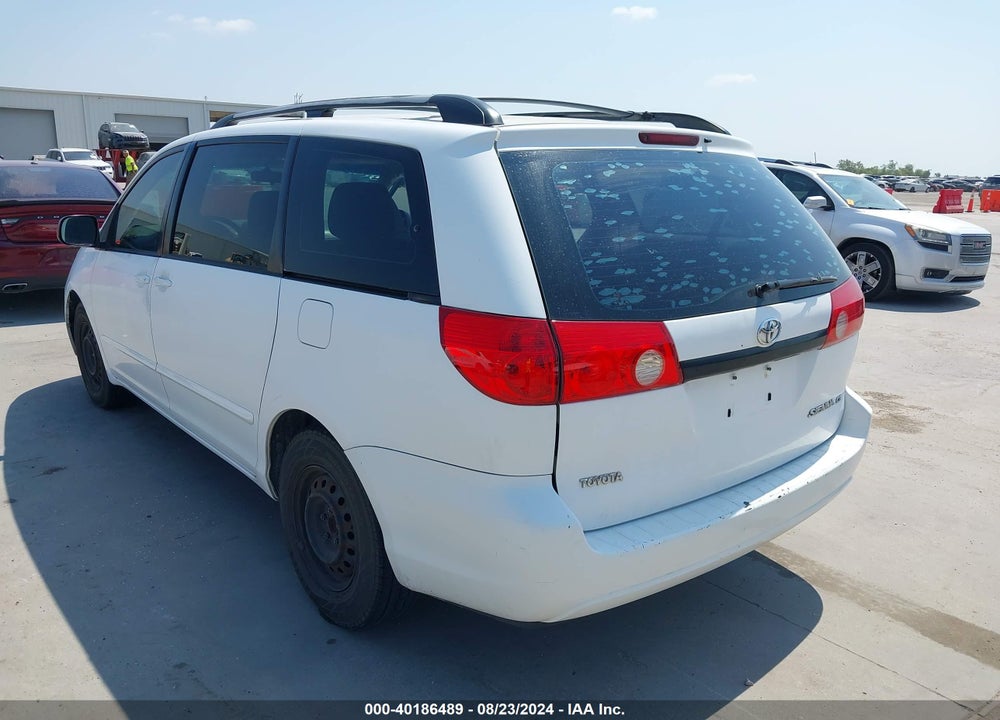 2009 TOYOTA SIENNA CE VIN: 5TDZK23C29S257514