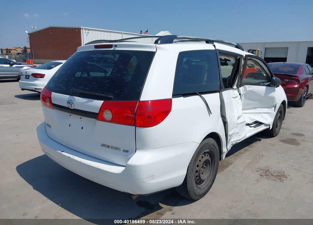 2009 TOYOTA SIENNA CE VIN: 5TDZK23C29S257514