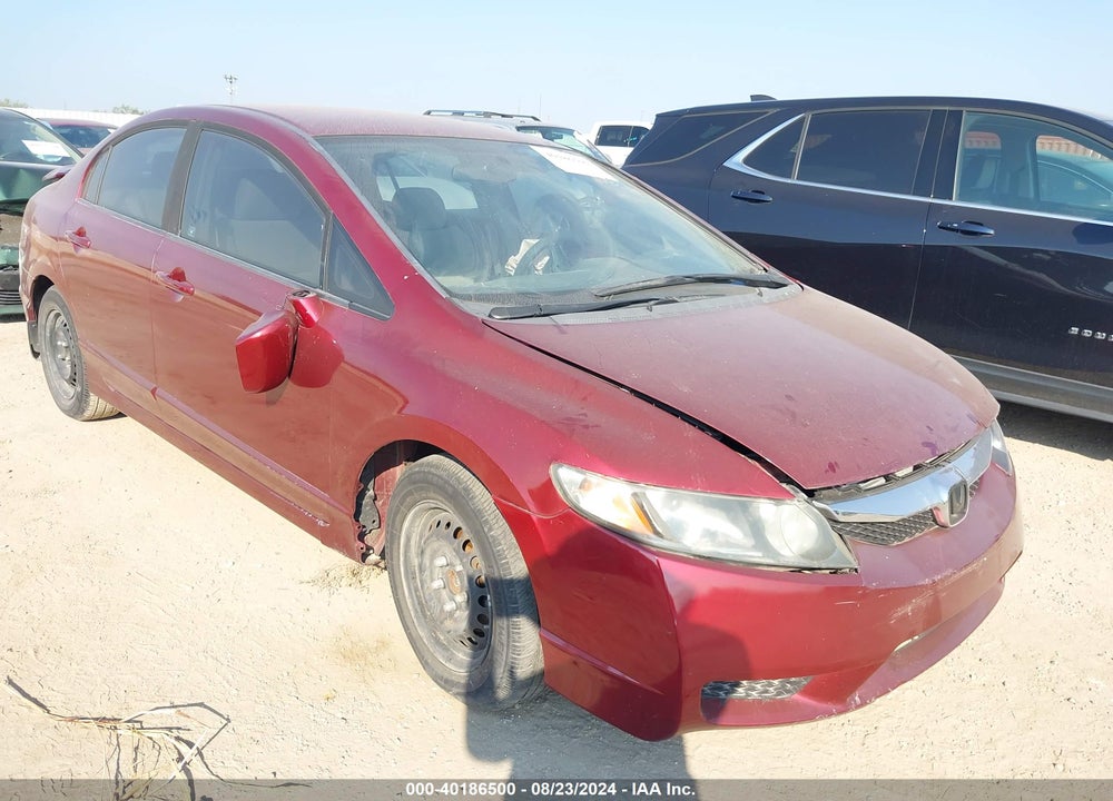 2010 HONDA CIVIC LX VIN: 19XFA1F55AE067878