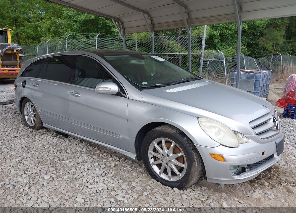 2007 MERCEDES-BENZ R 350 4MATIC VIN: 4JGCB65E97A041600