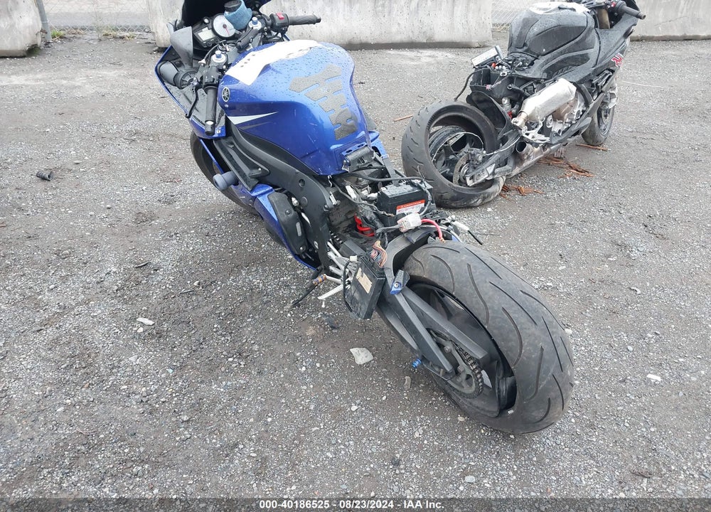 2003 YAMAHA YZFR6 L VIN: JYARJ06E93A004212