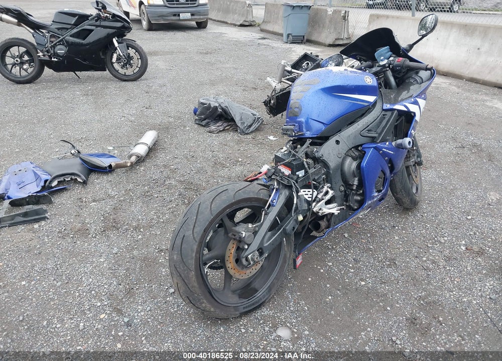 2003 YAMAHA YZFR6 L VIN: JYARJ06E93A004212