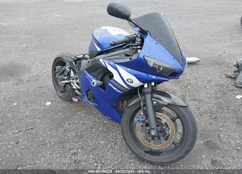 2003 YAMAHA YZFR6 L VIN: JYARJ06E93A004212