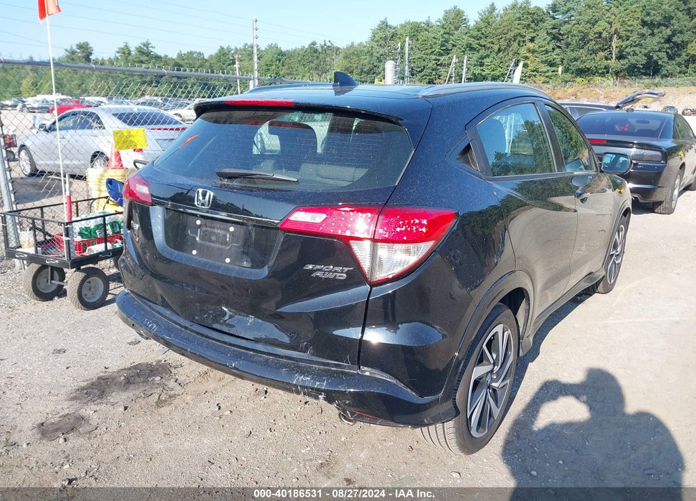 2019 HONDA HR-V SPORT VIN: 3CZRU6H19KG705271