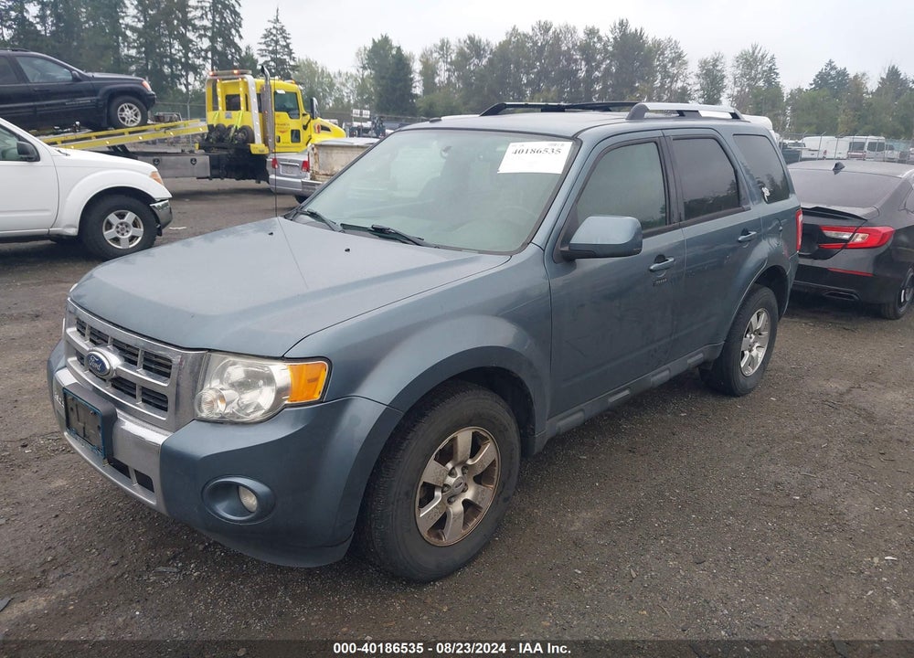 2011 FORD ESCAPE LIMITED VIN: 1FMCU9EG5BKA22395