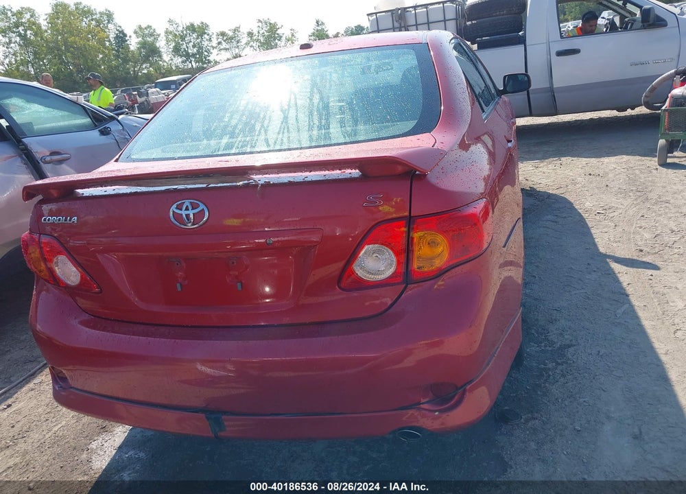 2010 TOYOTA COROLLA S VIN: 2T1BU4EE6AC455970
