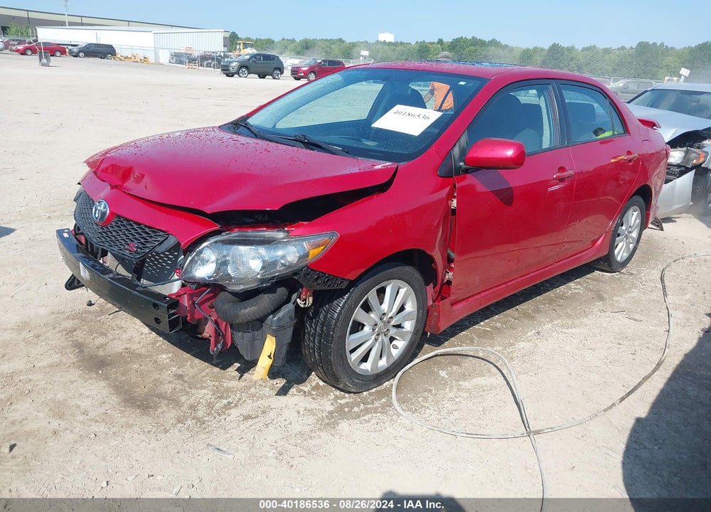 2010 TOYOTA COROLLA S VIN: 2T1BU4EE6AC455970