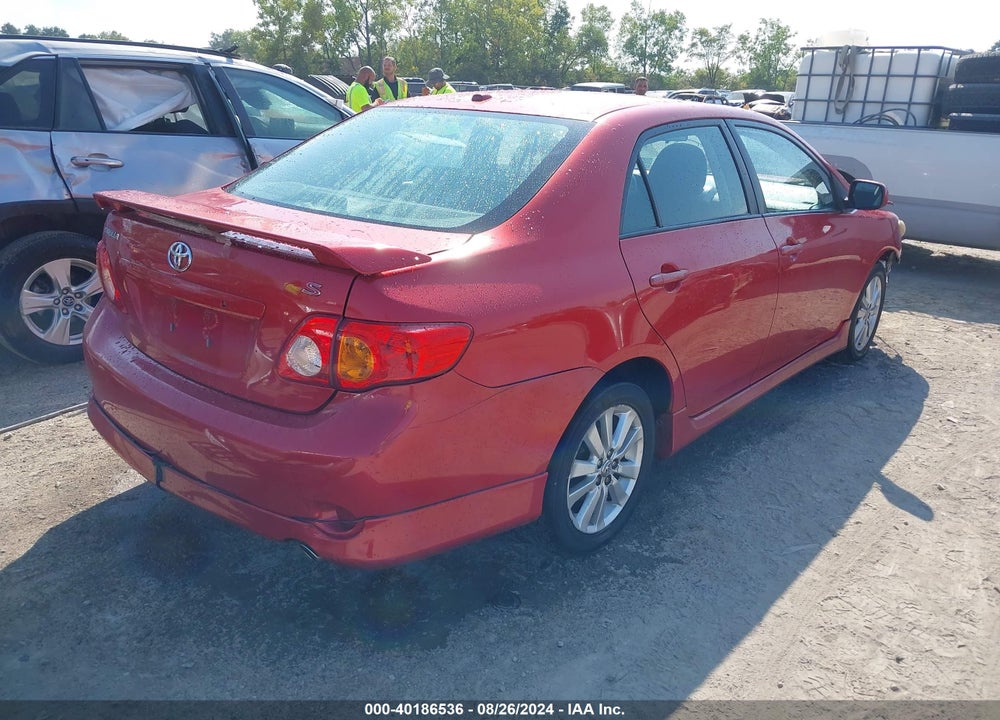 2010 TOYOTA COROLLA S VIN: 2T1BU4EE6AC455970