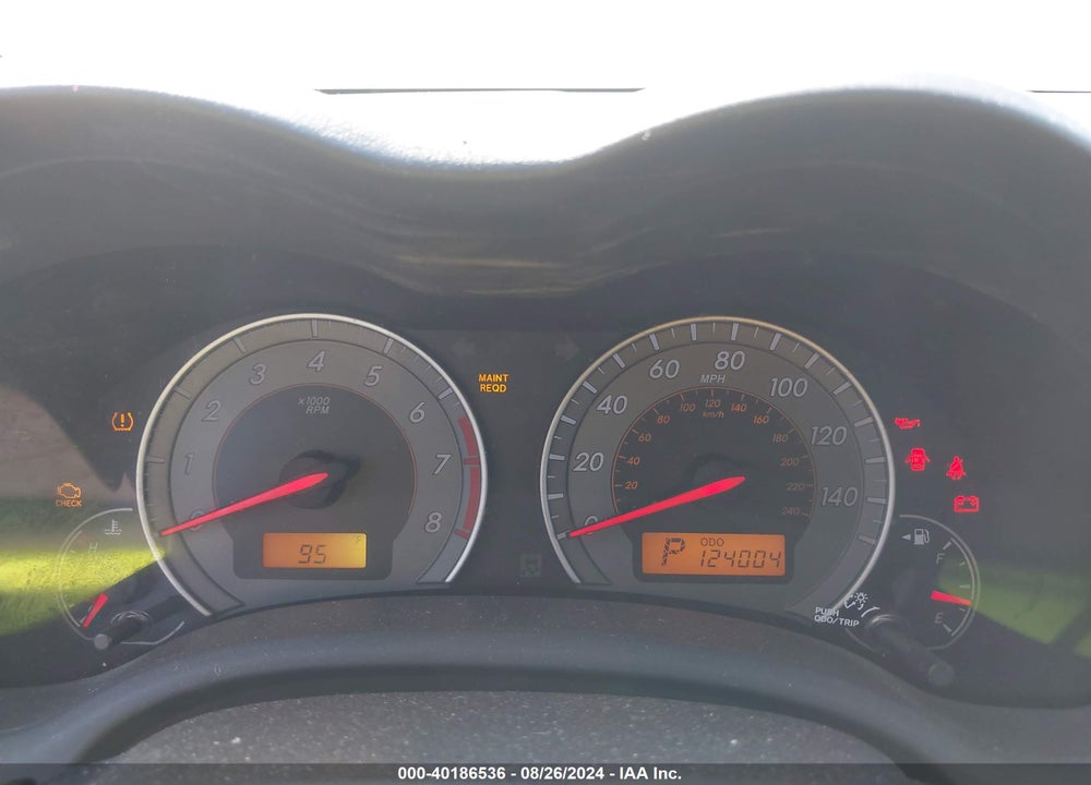 2010 TOYOTA COROLLA S VIN: 2T1BU4EE6AC455970
