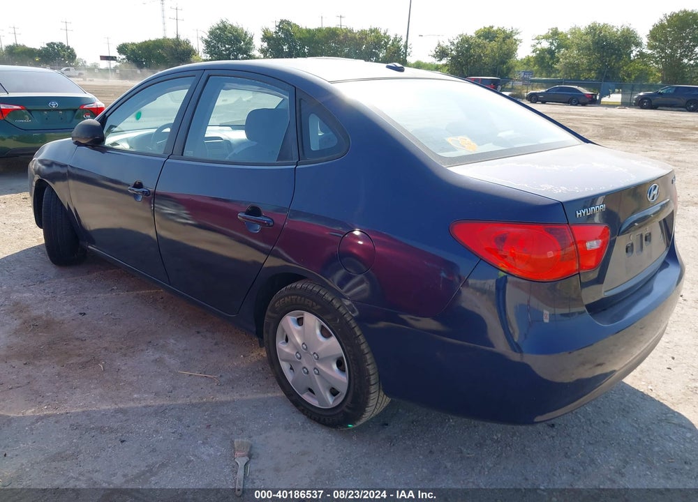 2008 HYUNDAI ELANTRA GLS/SE VIN: KMHDU46D88U489464