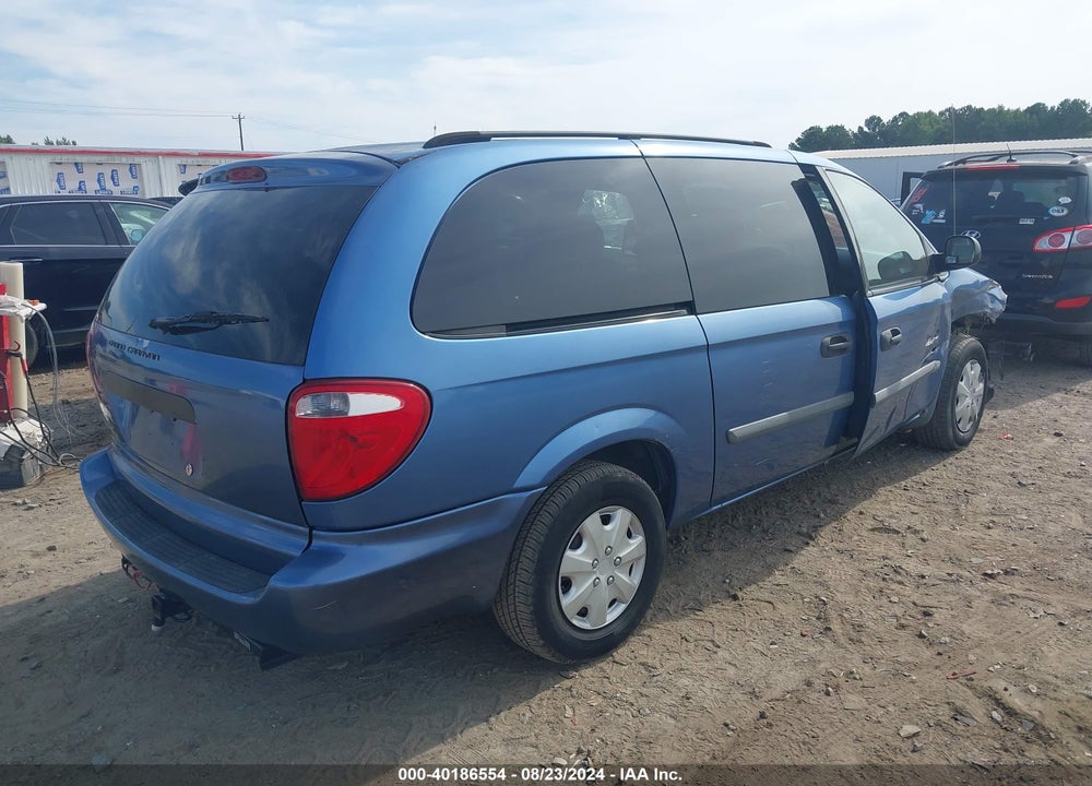 2007 DODGE GRAND CARAVAN SE VIN: 1D4GP24R47B171575