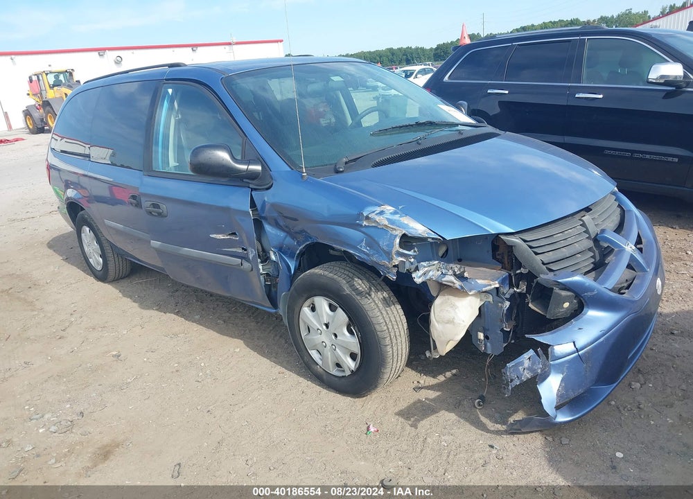 2007 DODGE GRAND CARAVAN SE VIN: 1D4GP24R47B171575