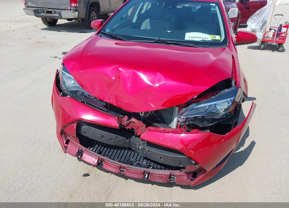 2019 TOYOTA COROLLA LE VIN: 2T1BURHE9KC130403