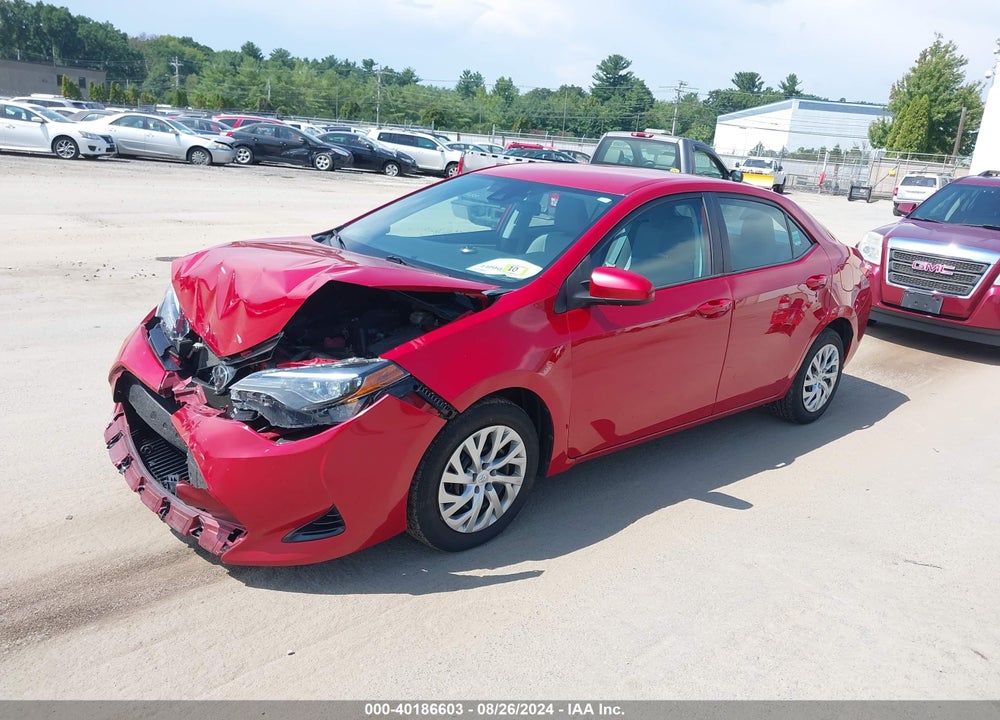 2019 TOYOTA COROLLA LE VIN: 2T1BURHE9KC130403