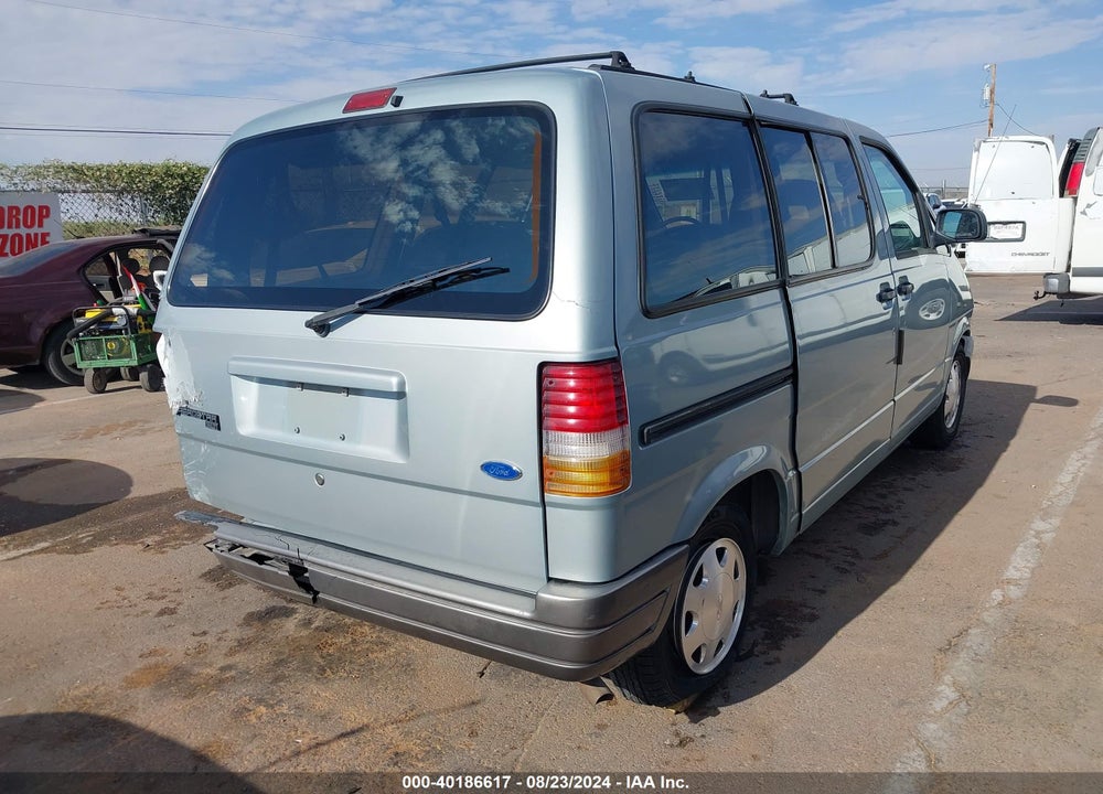 1996 FORD AEROSTAR VIN: 1FMDA11U0TZB99472