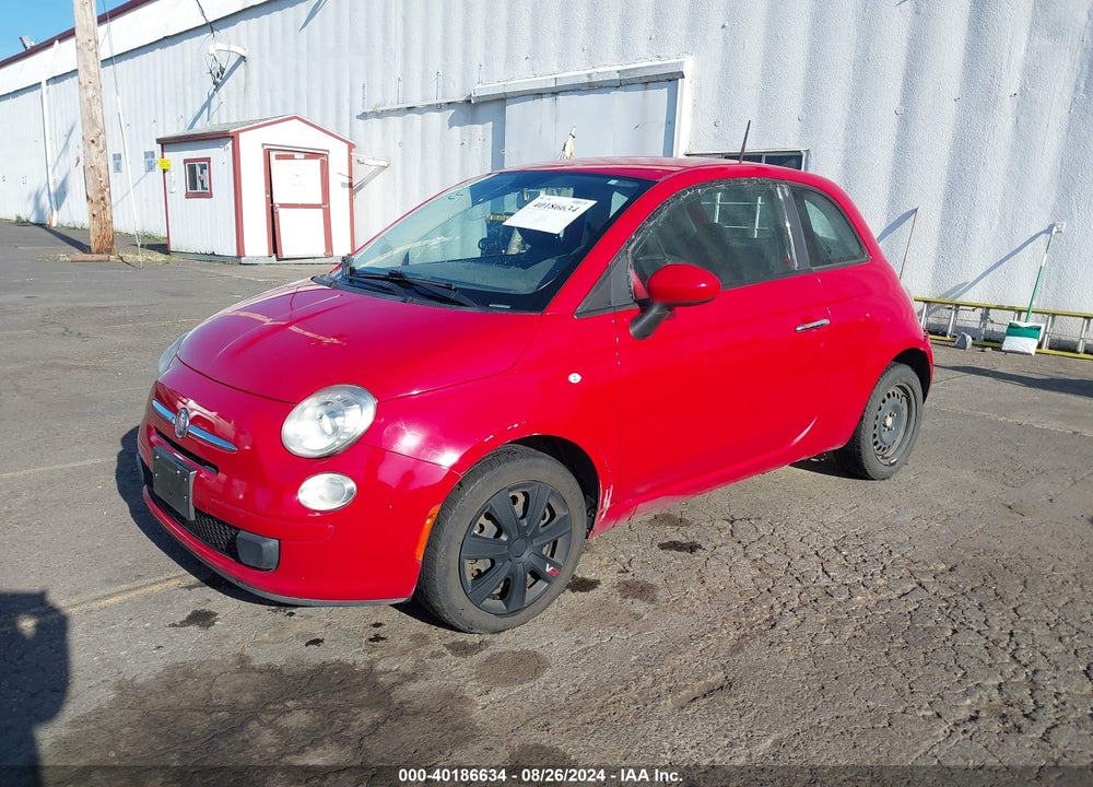 2013 FIAT 500 POP VIN: 3C3CFFAR6DT623373