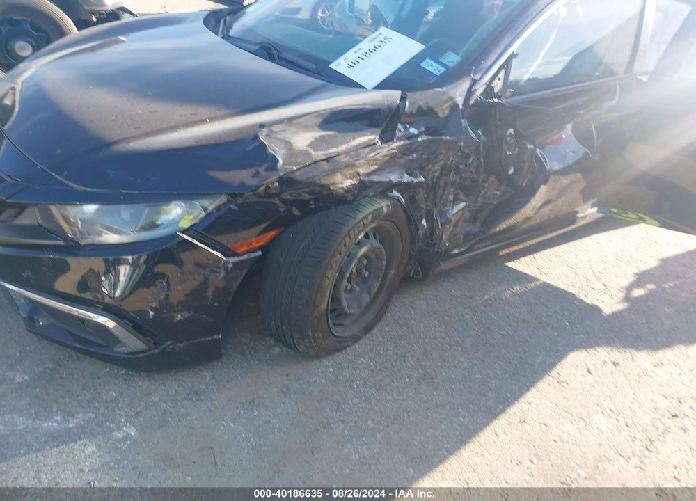 2019 HONDA CIVIC LX VIN: 2HGFC2F62KH505644