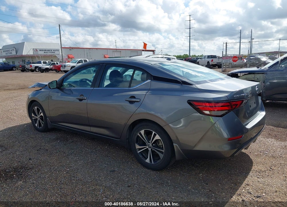 2021 NISSAN SENTRA SV XTRONIC CVT VIN: 3N1AB8CVXMY302530