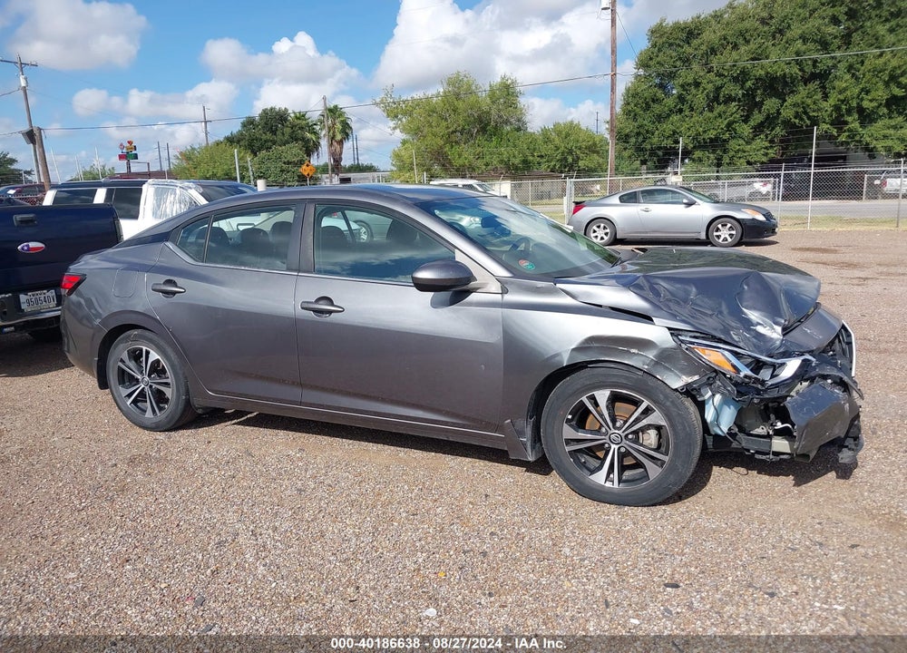 2021 NISSAN SENTRA SV XTRONIC CVT VIN: 3N1AB8CVXMY302530