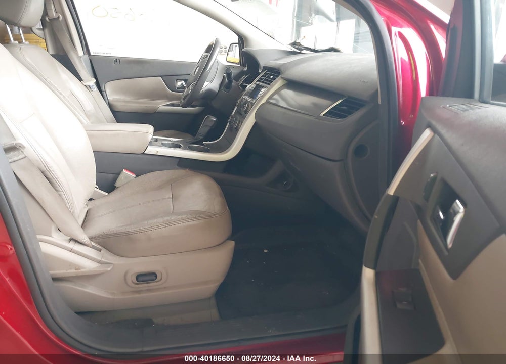 2012 FORD EDGE SEL VIN: 2FMDK3J90CBA57064