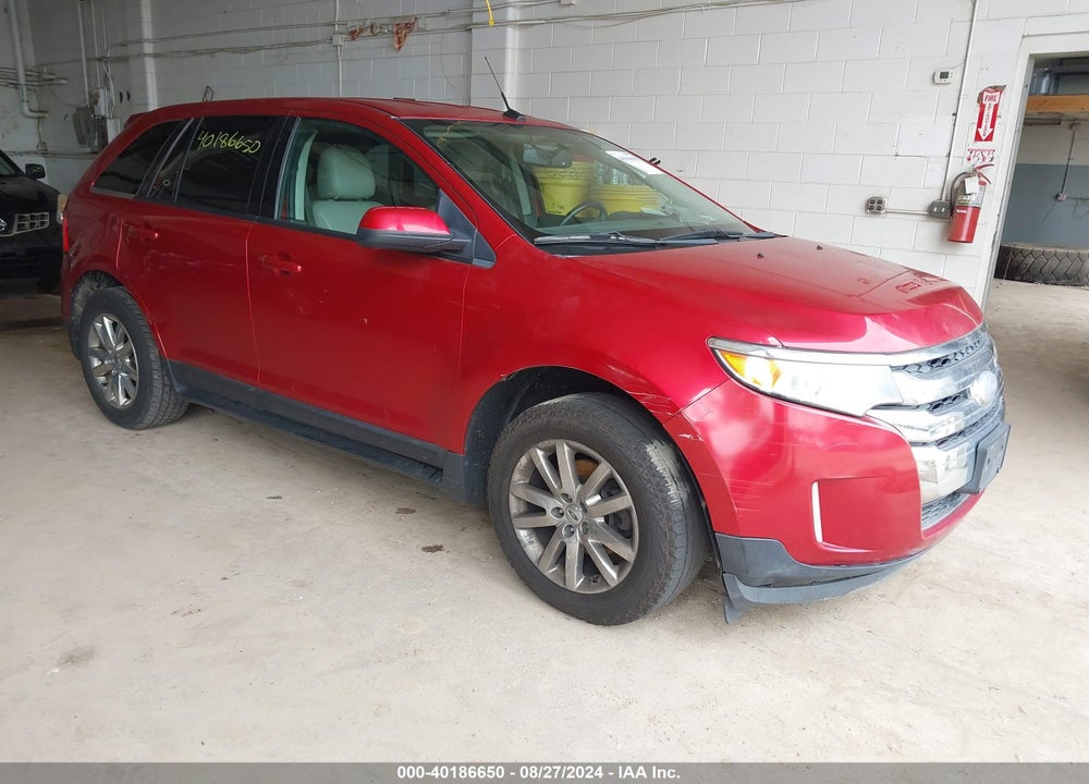 2012 FORD EDGE SEL VIN: 2FMDK3J90CBA57064