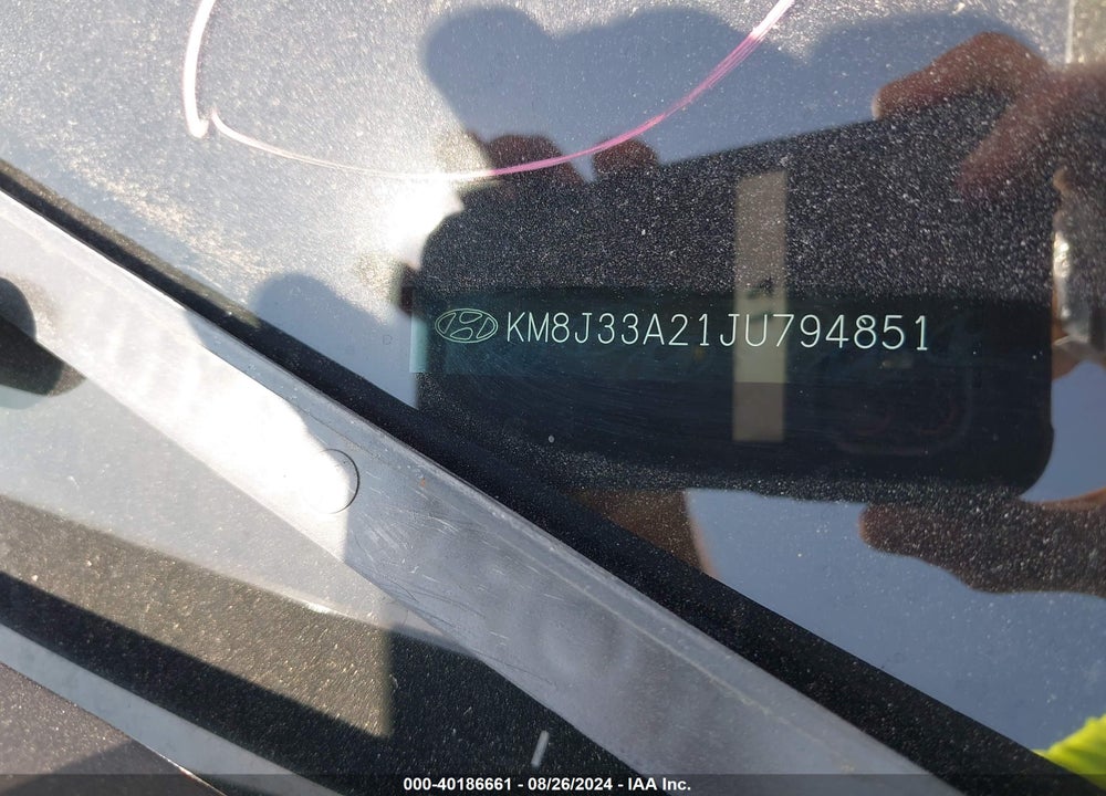 2018 HYUNDAI TUCSON VALUE VIN: KM8J33A21JU794851