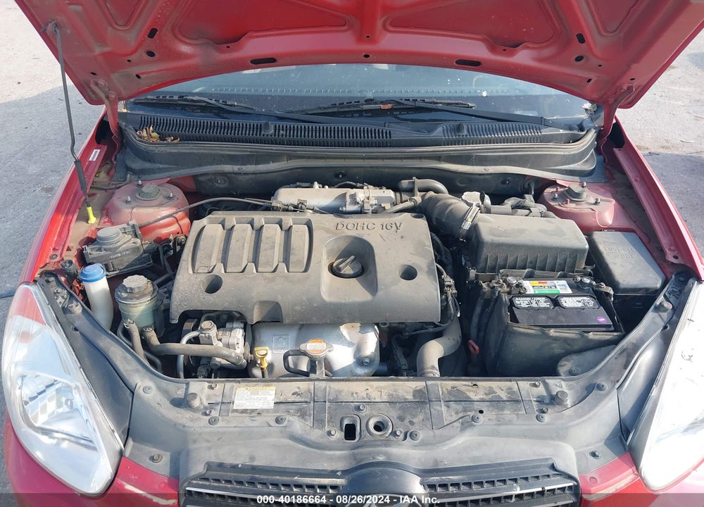 2011 HYUNDAI ACCENT GLS VIN: KMHCN4AC3BU616880
