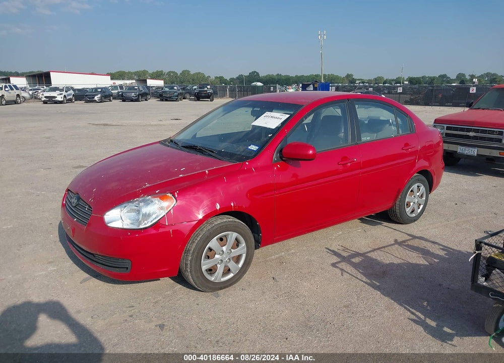 2011 HYUNDAI ACCENT GLS VIN: KMHCN4AC3BU616880
