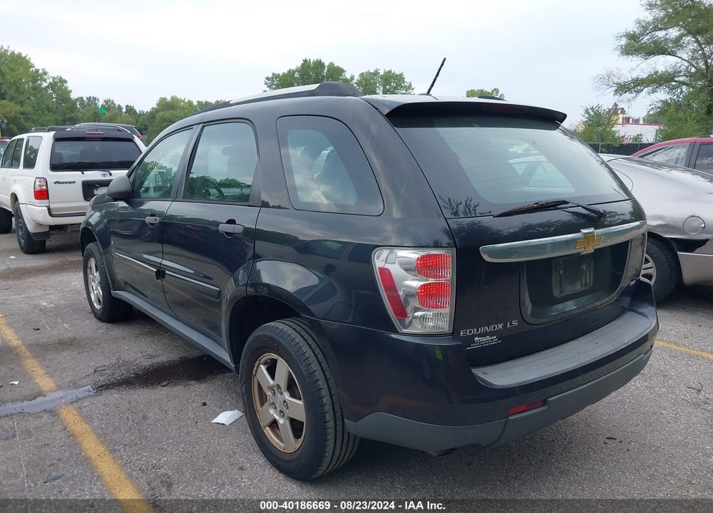 2008 CHEVROLET EQUINOX LS VIN: 2CNDL13F586283606