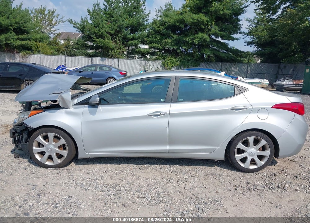 2013 HYUNDAI ELANTRA LIMITED VIN: 5NPDH4AE1DH430124