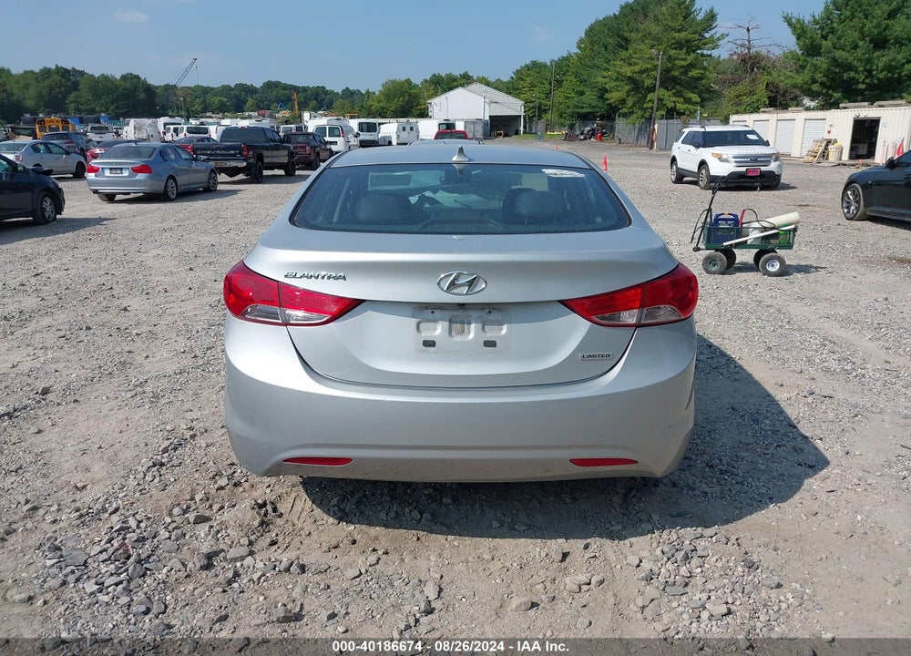 2013 HYUNDAI ELANTRA LIMITED VIN: 5NPDH4AE1DH430124