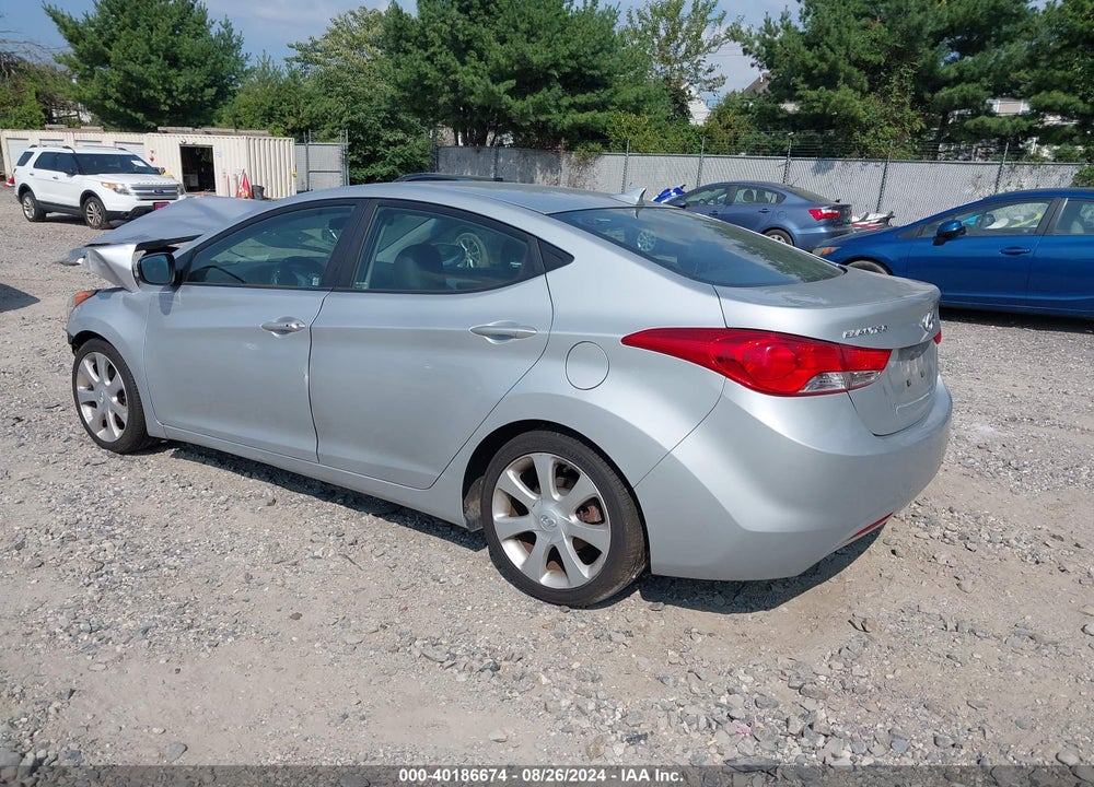 2013 HYUNDAI ELANTRA LIMITED VIN: 5NPDH4AE1DH430124