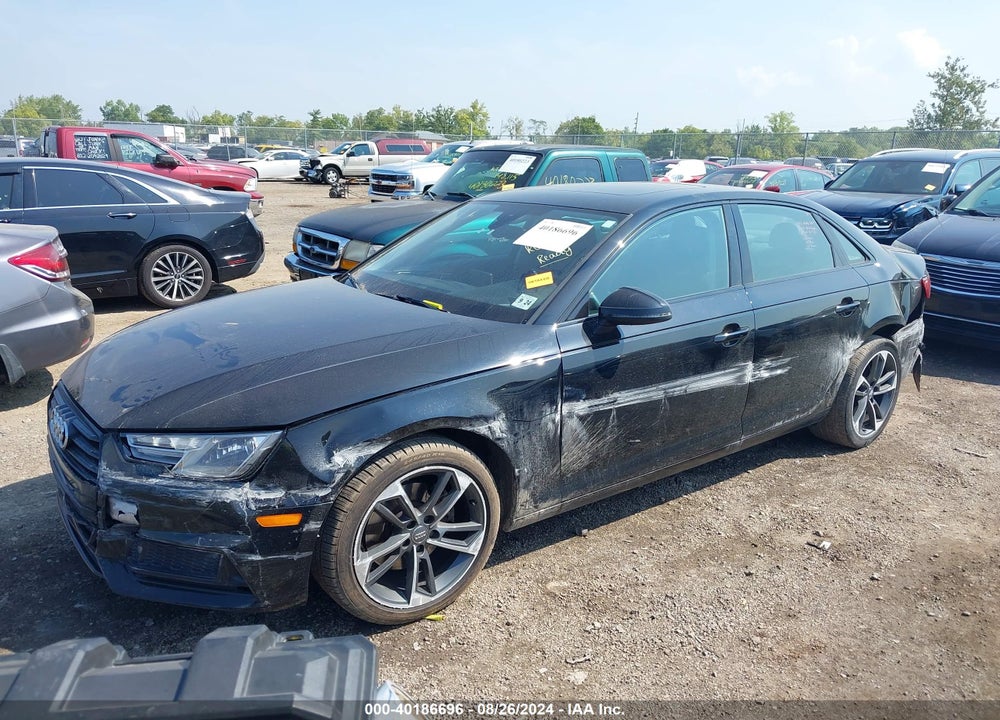 2019 AUDI A4 40 PREMIUM/40 TITANIUM PREMIUM VIN: WAUGMAF47KN020364