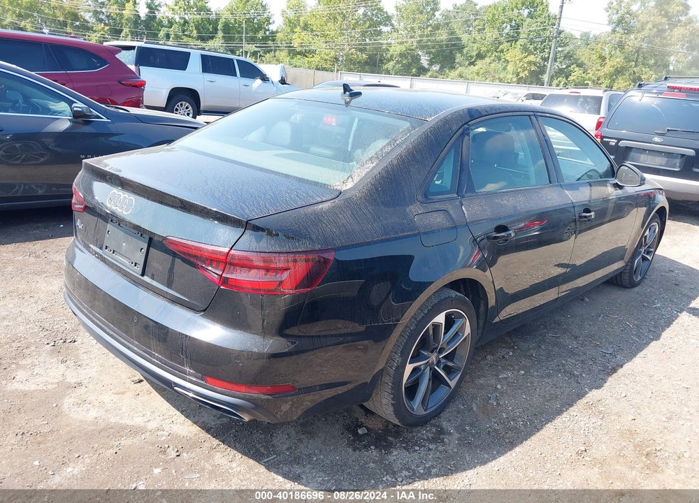 2019 AUDI A4 40 PREMIUM/40 TITANIUM PREMIUM VIN: WAUGMAF47KN020364