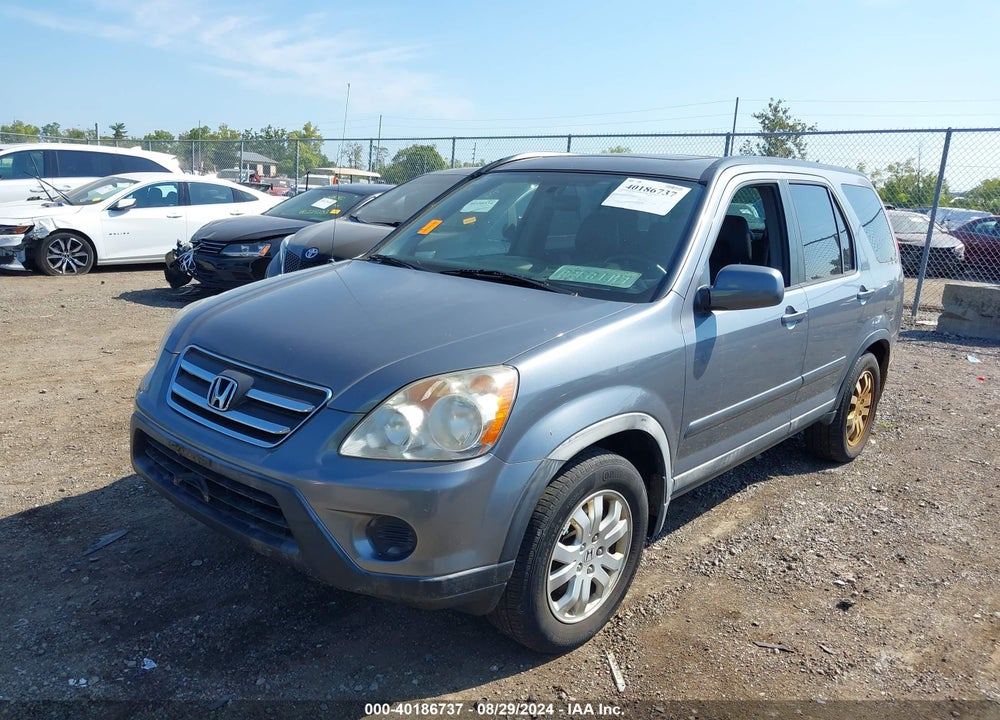 2005 HONDA CR-V SE VIN: JHLRD78945C009509