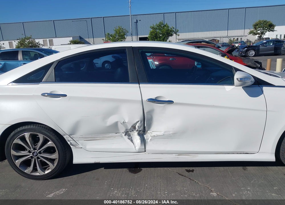 2014 HYUNDAI SONATA SE VIN: 5NPEC4AC2EH918193