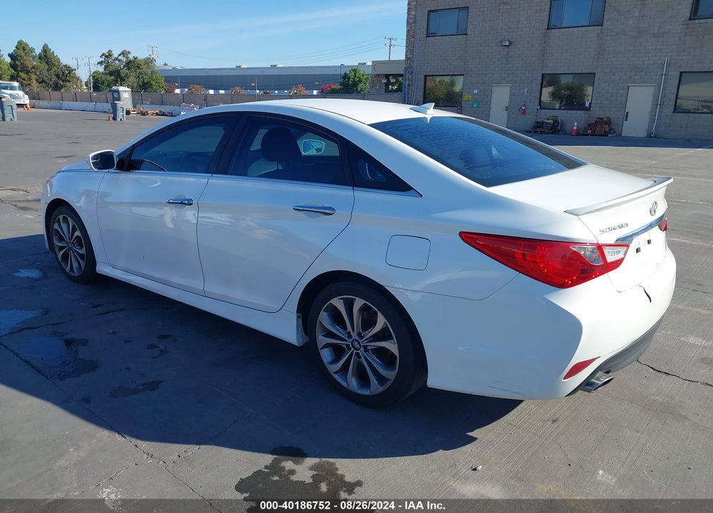 2014 HYUNDAI SONATA SE VIN: 5NPEC4AC2EH918193