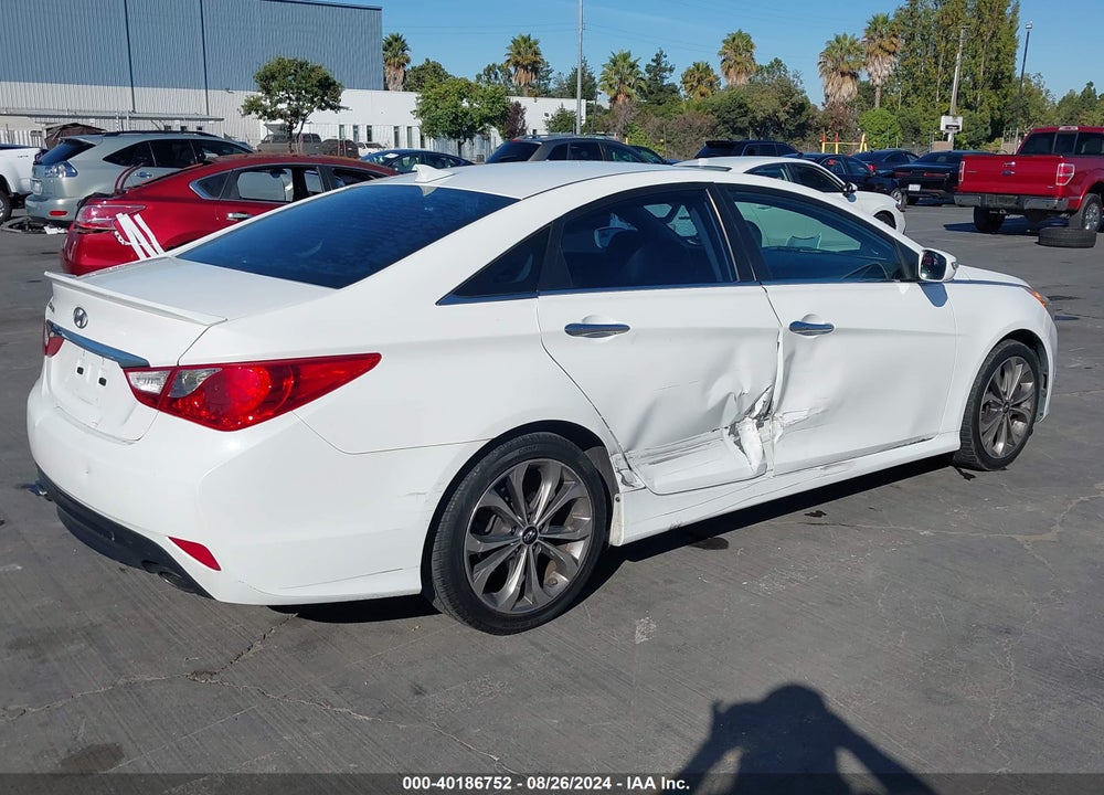 2014 HYUNDAI SONATA SE VIN: 5NPEC4AC2EH918193