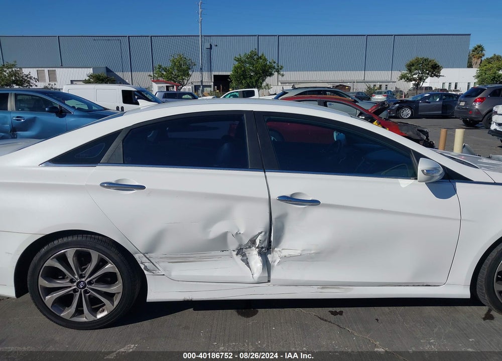 2014 HYUNDAI SONATA SE VIN: 5NPEC4AC2EH918193