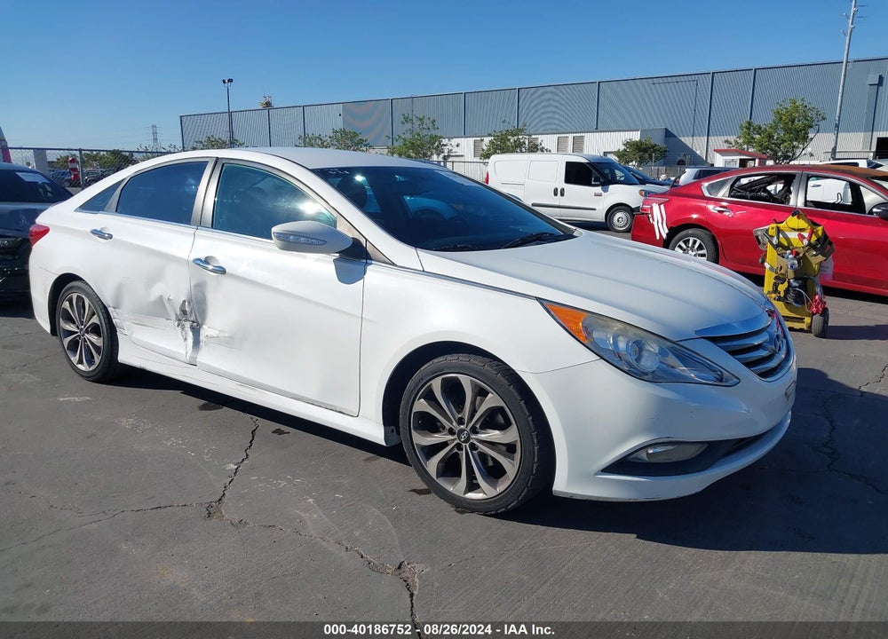 2014 HYUNDAI SONATA SE VIN: 5NPEC4AC2EH918193