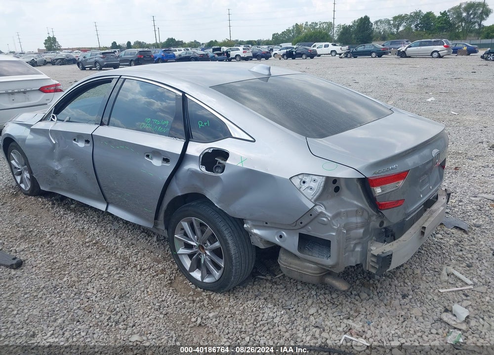 2021 HONDA ACCORD VIN: 1HGCV1F19MA027557