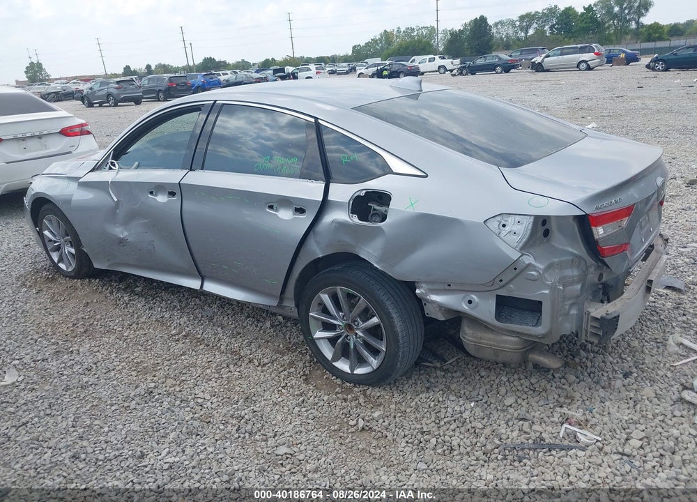 2021 HONDA ACCORD VIN: 1HGCV1F19MA027557