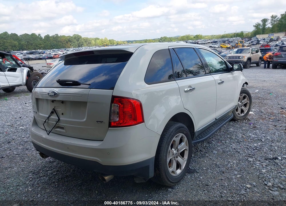 2011 FORD EDGE SEL VIN: 2FMDK3JCXBBA95315