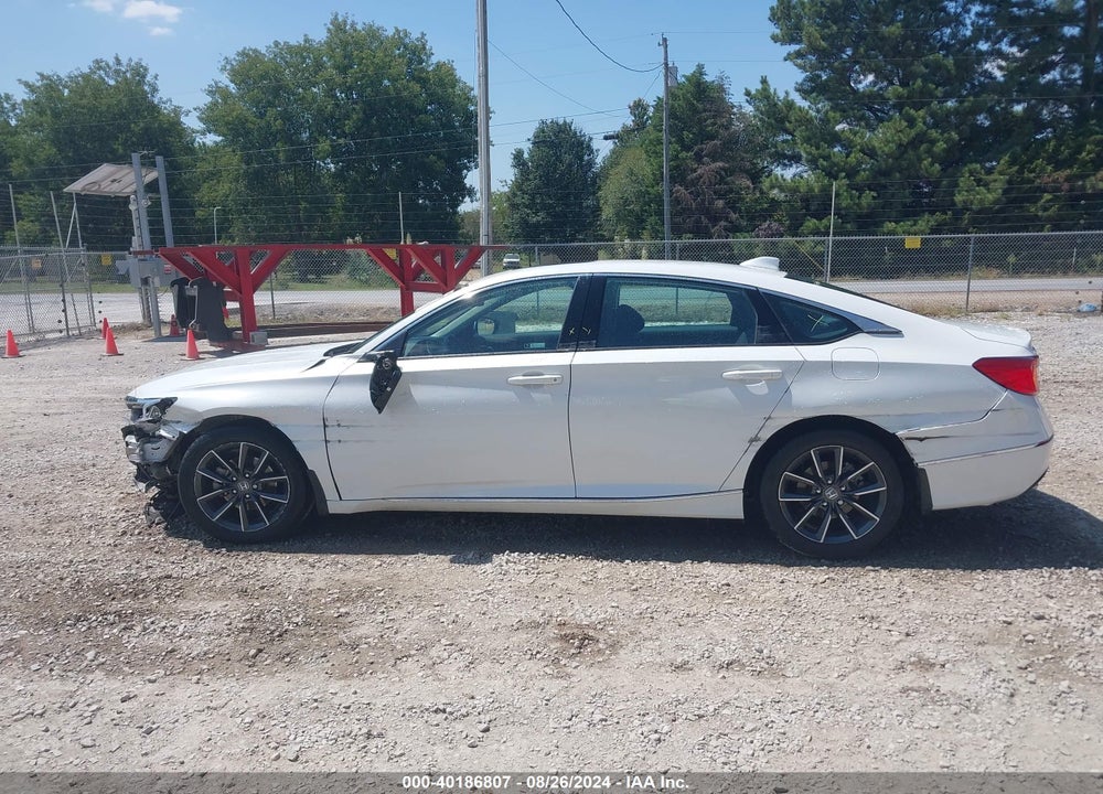2021 HONDA ACCORD EX-L VIN: 1HGCV1F52MA026818